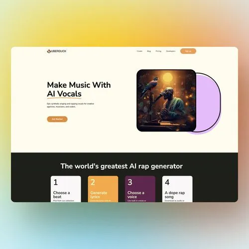 Work Showcase: Uberduck