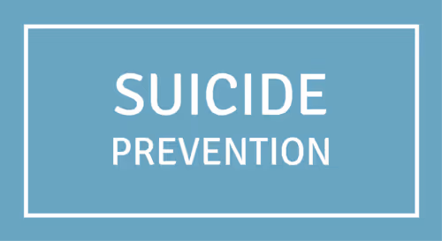 Suicide Prevention