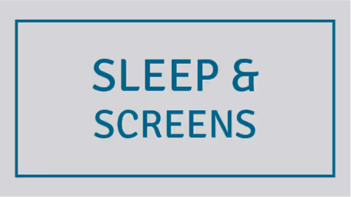 Sleep And Screens