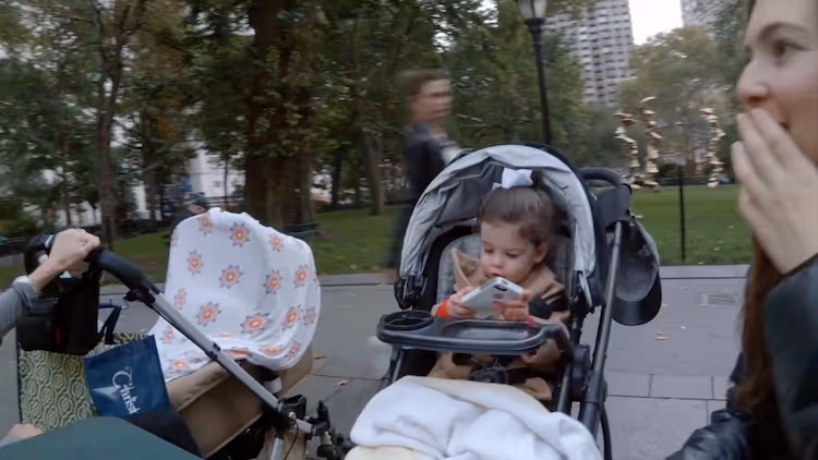 a school gathering to watch screenagers