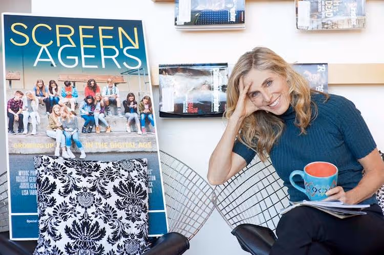 a school gathering to watch screenagers