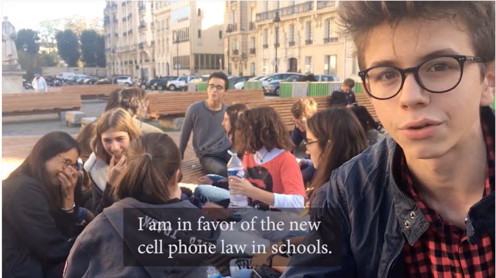 Group of people talking