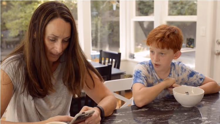 a school gathering to watch screenagers