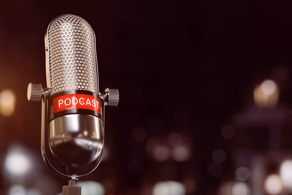 Podcast microphone