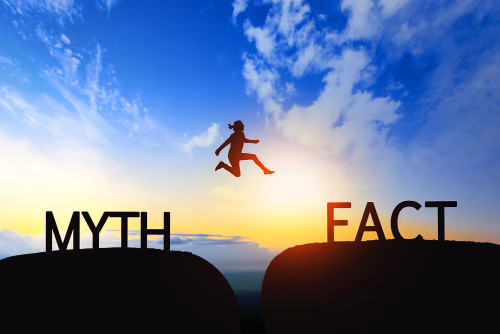 Myth and fact illustration