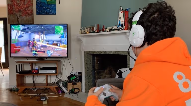 a school gathering to watch screenagers