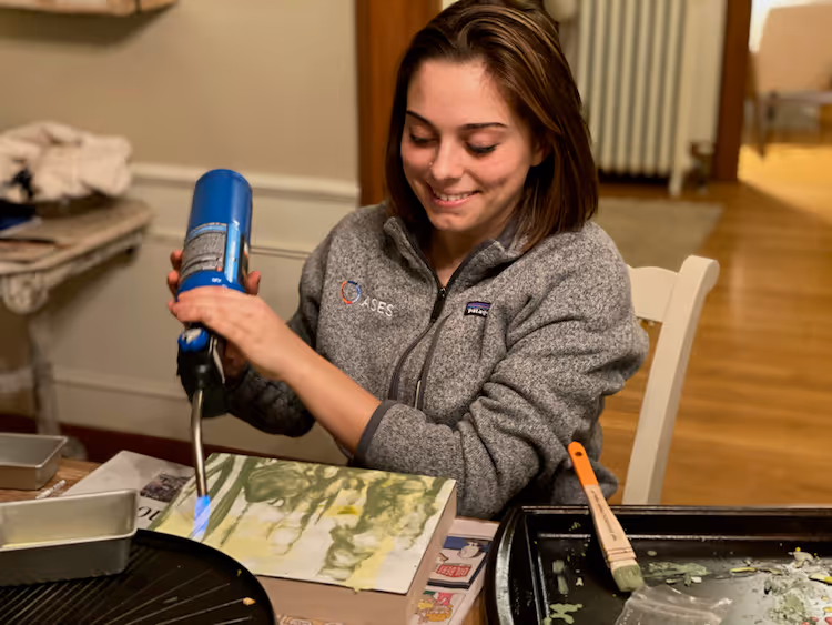 a school gathering to watch screenagers