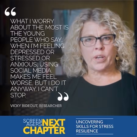 a school gathering to watch screenagers