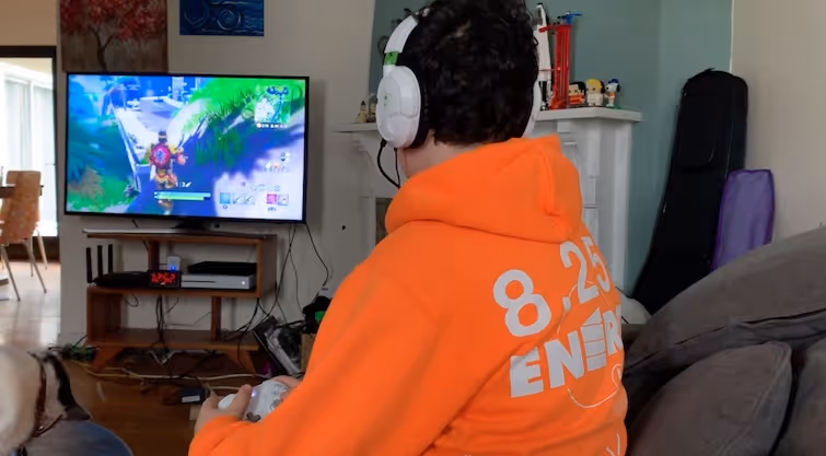 a school gathering to watch screenagers