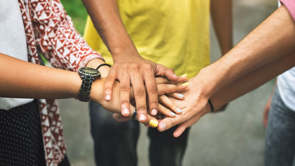 a school gathering to watch screenagers