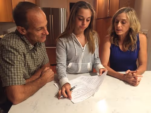 Family reading notes