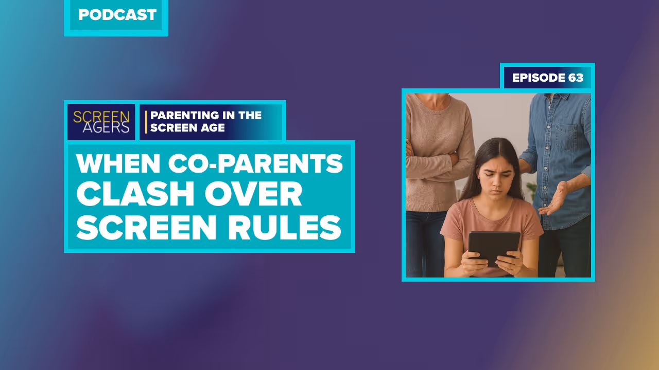 When Co-Parents Clash Over Screen Rules (encore)