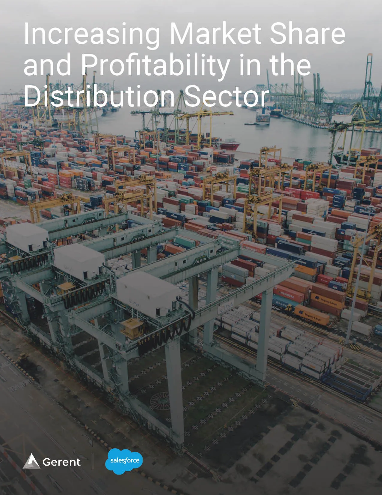 shipping containers waiting to be transported at ports