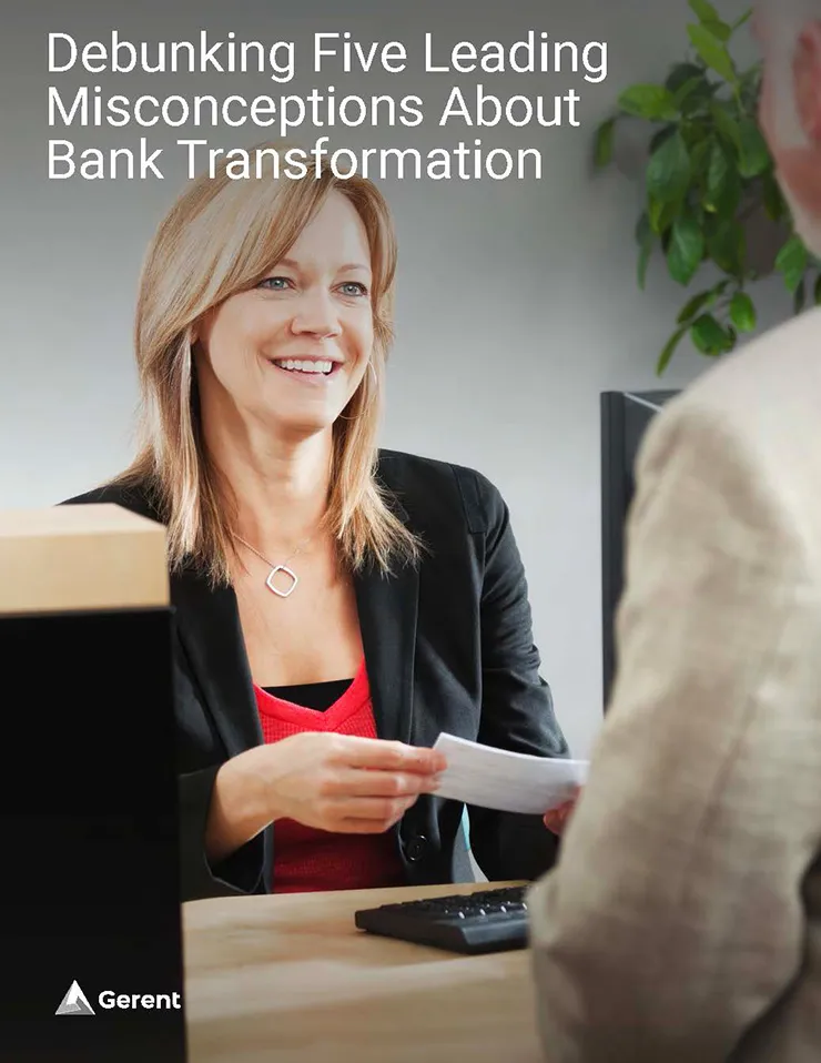 Female banking professional