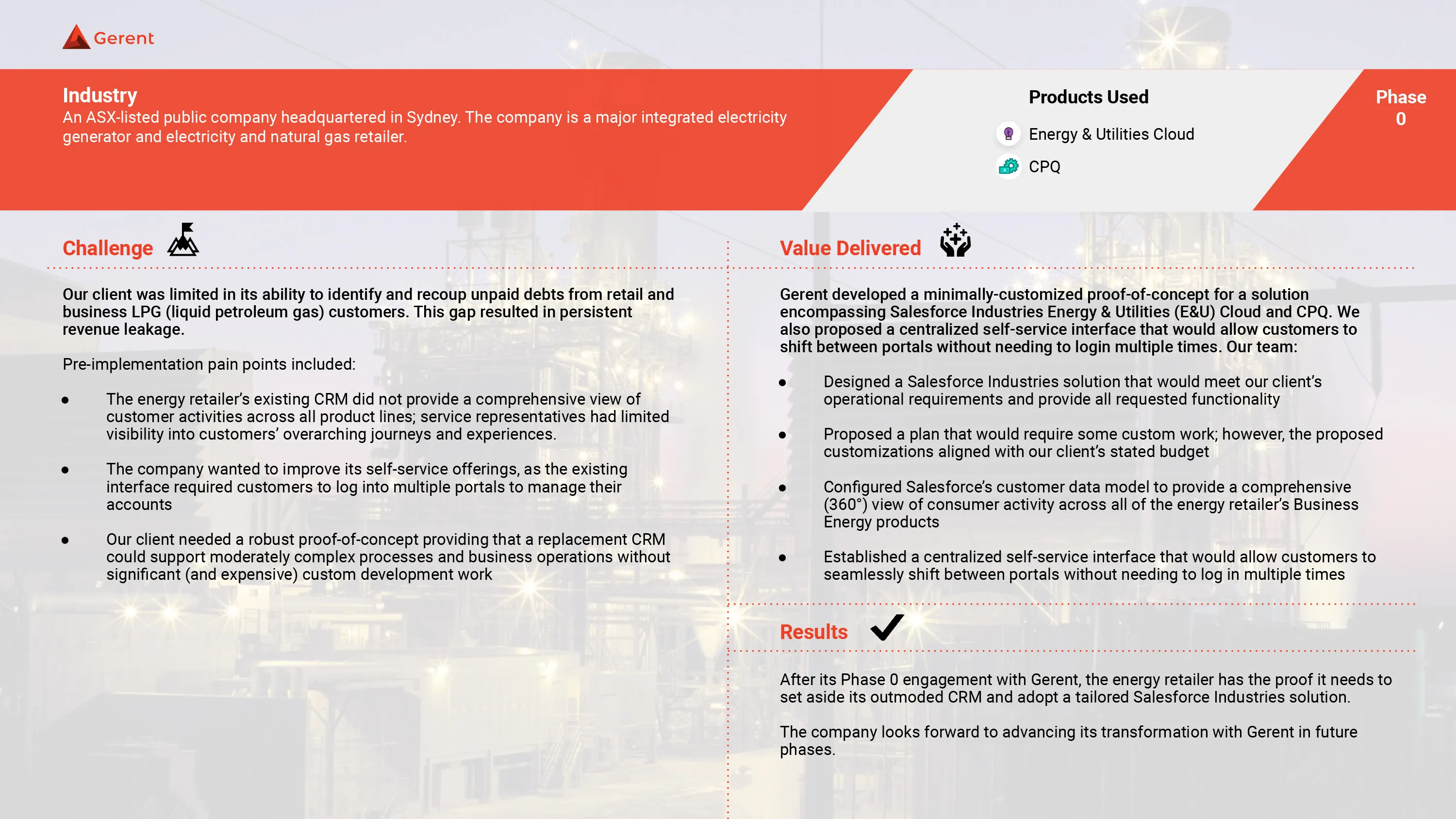 Energy Provider - Utilities (Electric) Cover