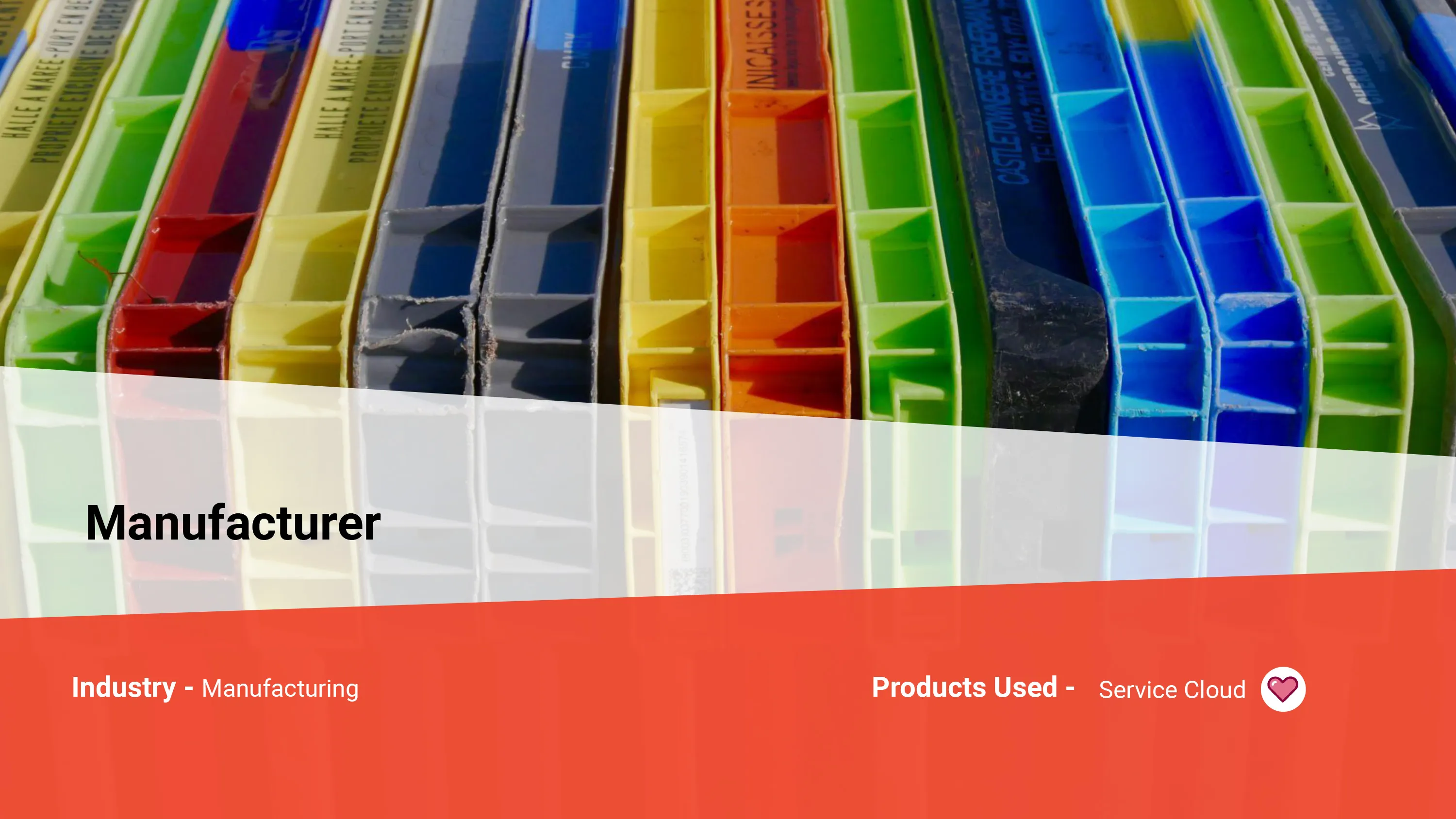 Manufacturer - Manufacturing Cover