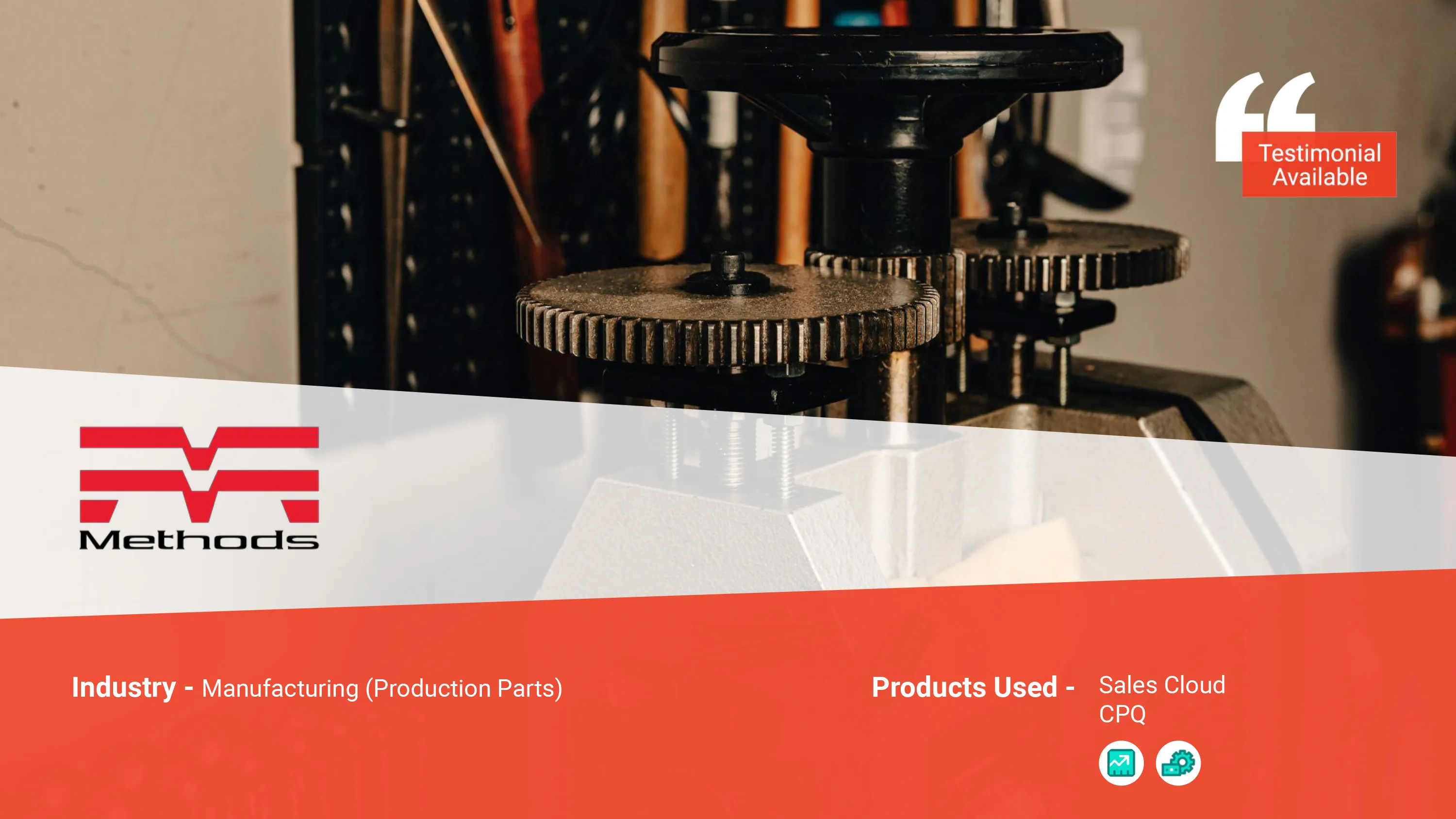 Methods Machine Tools - Manufacturing (Production Parts) Cover