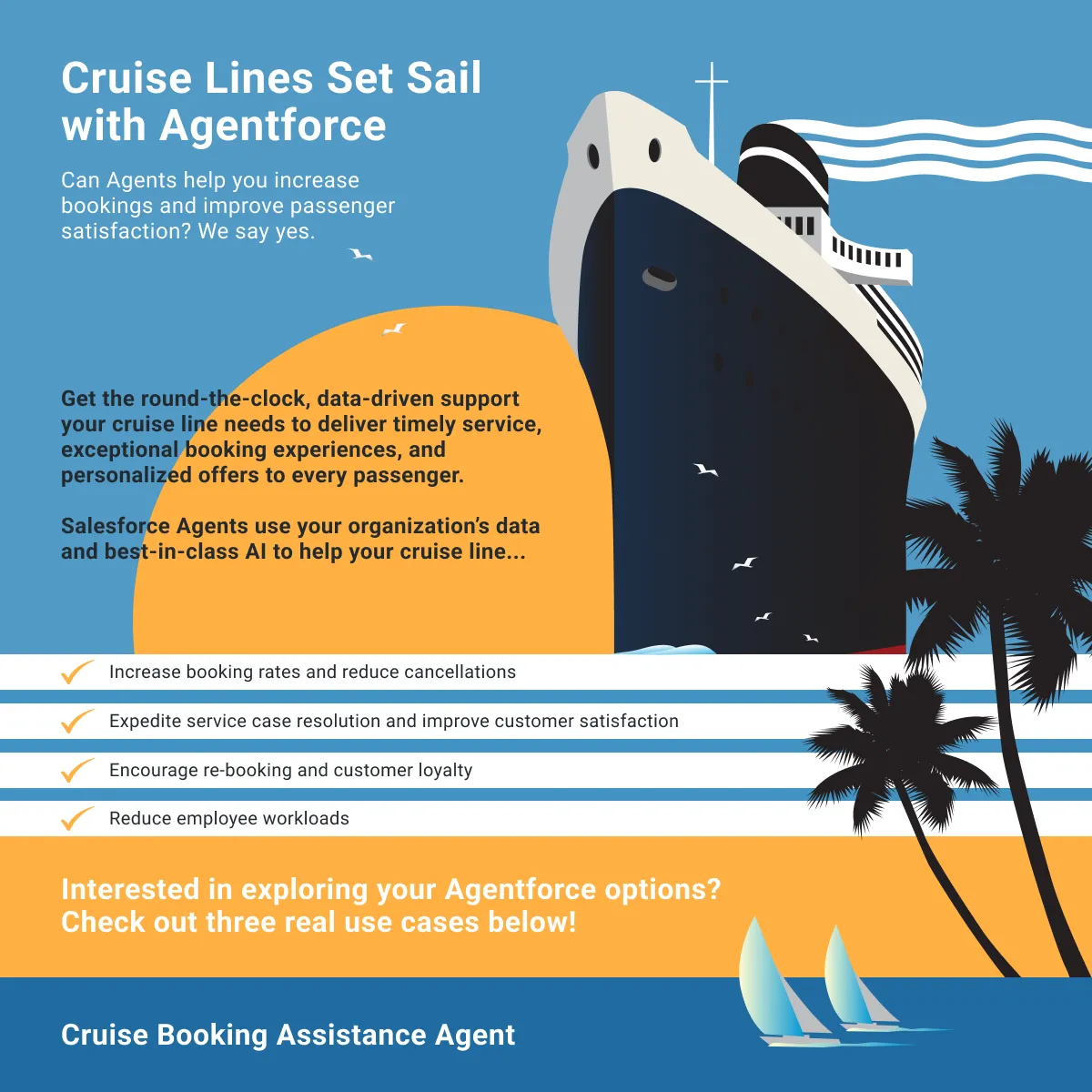Cruise Providers Upgrade Service Experiences with Agentforce
