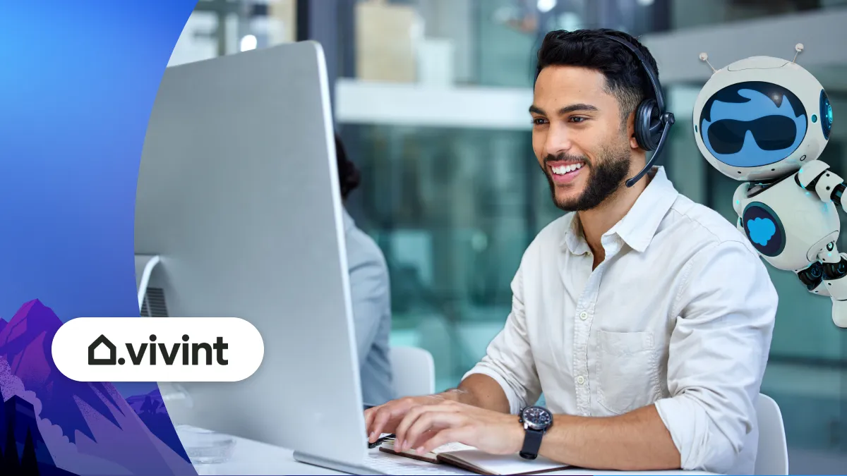 Agentforce Brings Vivint Customer Service Teams 24/7 Support