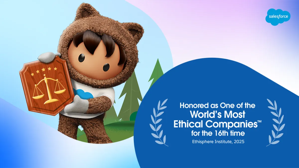 Salesforce Named to World’s Most Ethical Companies List for 16th Year