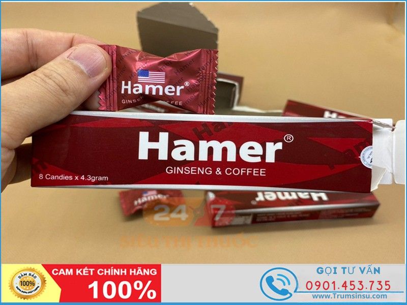 Phân biệt kẹo Hamer thật và hàng giả
