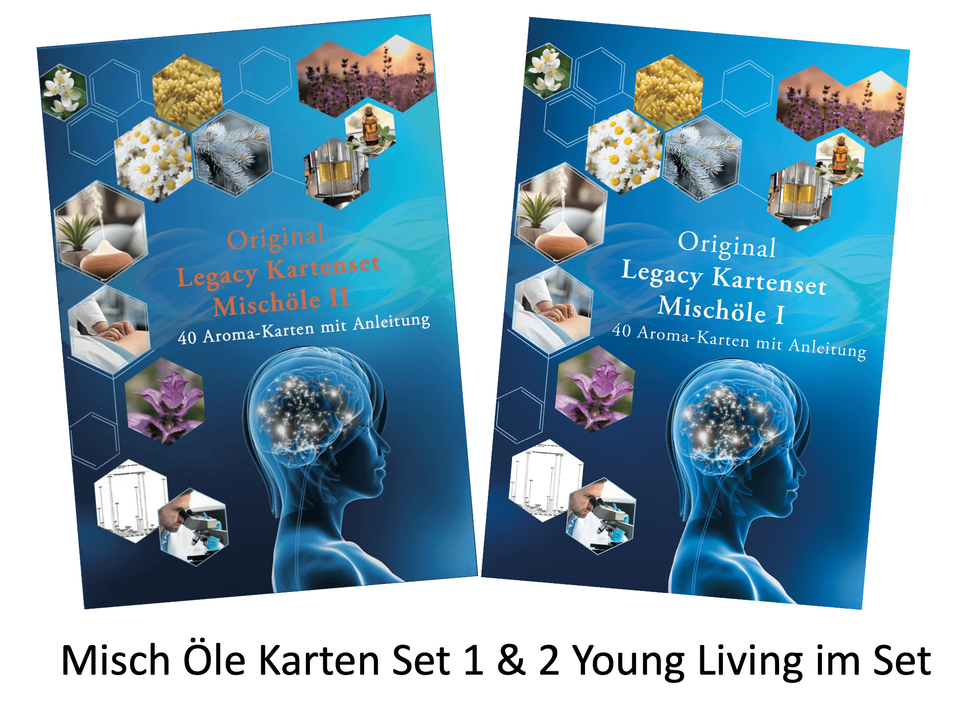 Kartenset Mischöle I und II - Original Legacy Young Living