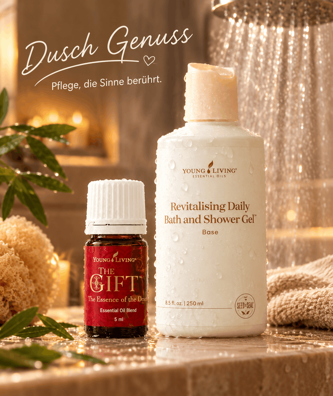 Dusch Set zum Entspannen