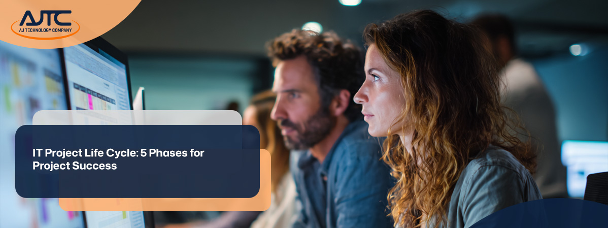 IT security agent working on his powerhouse software.