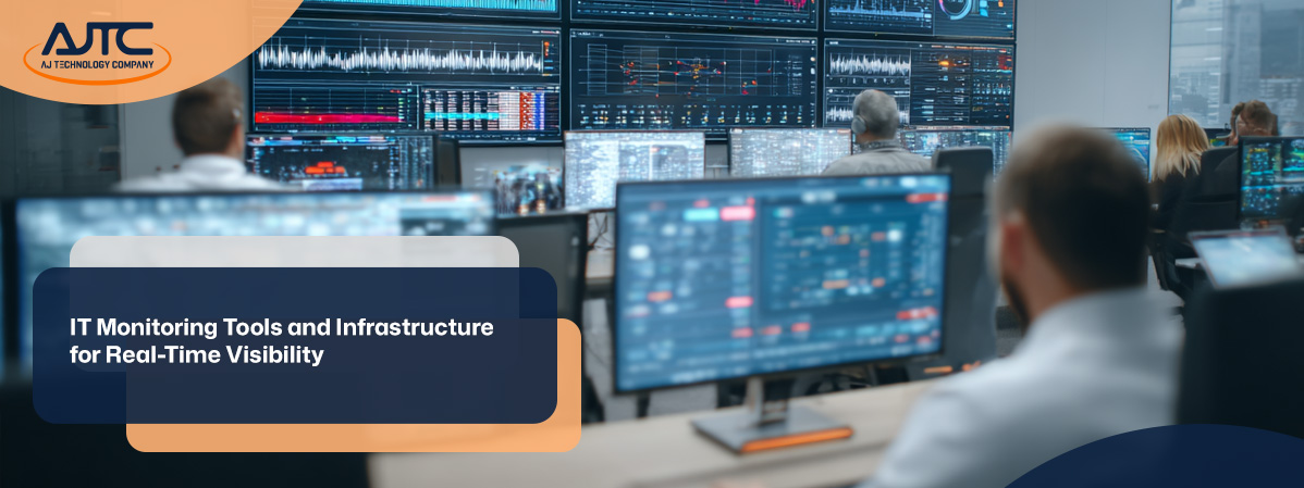 IT security agent working on his powerhouse software.