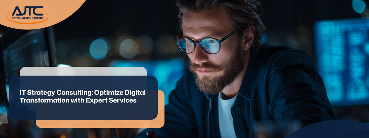 IT security agent working on his powerhouse software.