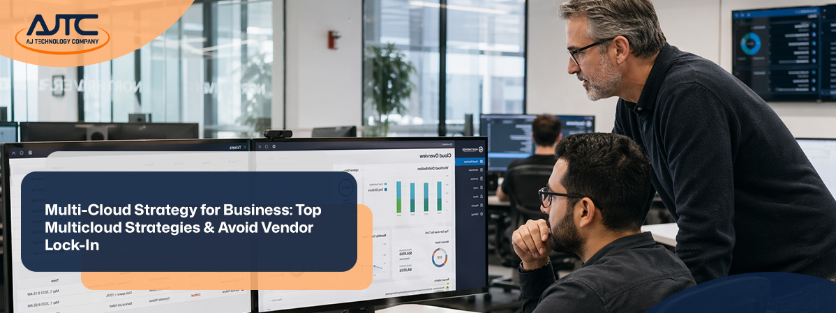 IT security agent working on his powerhouse software.