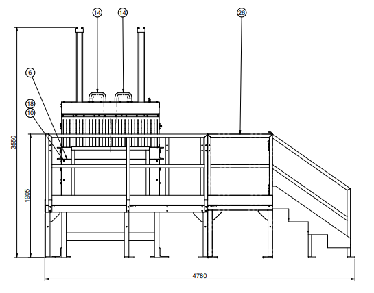 LCD line side drawing