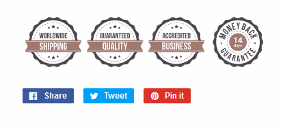 Trust badges