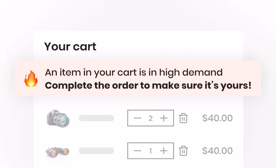Cart Notice App