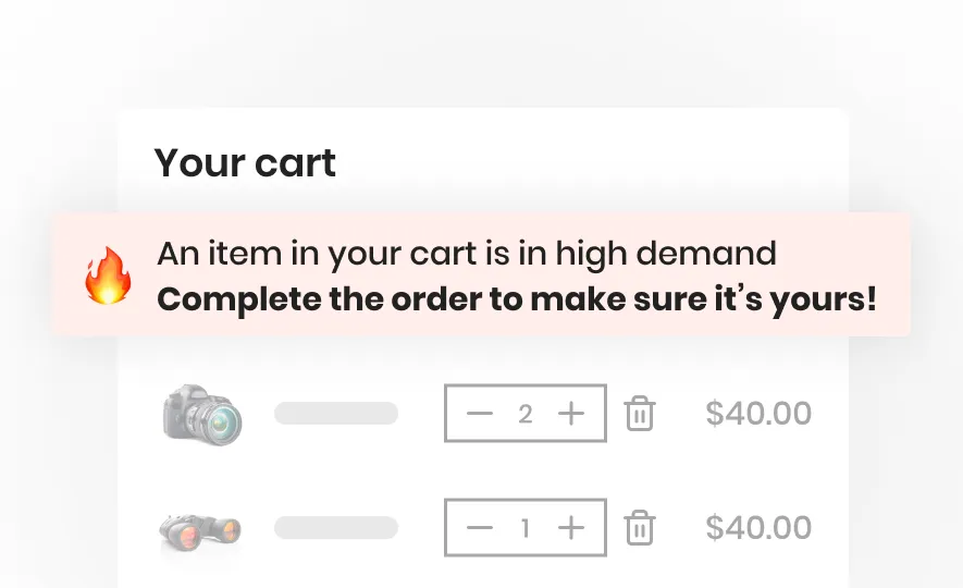 Cart Notice App