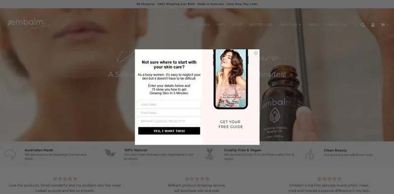 eCommerce user experience best practices - nice design