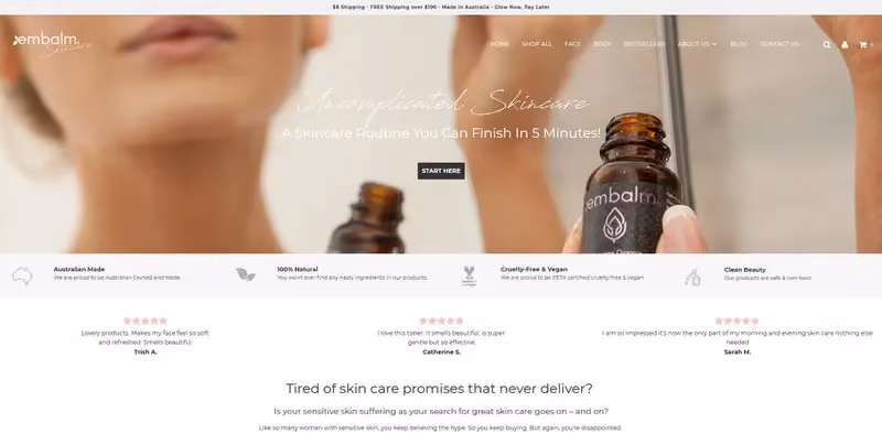 eCommerce user experience best practices - nice website design