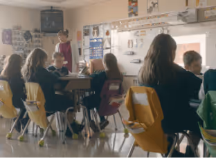 A classroom
