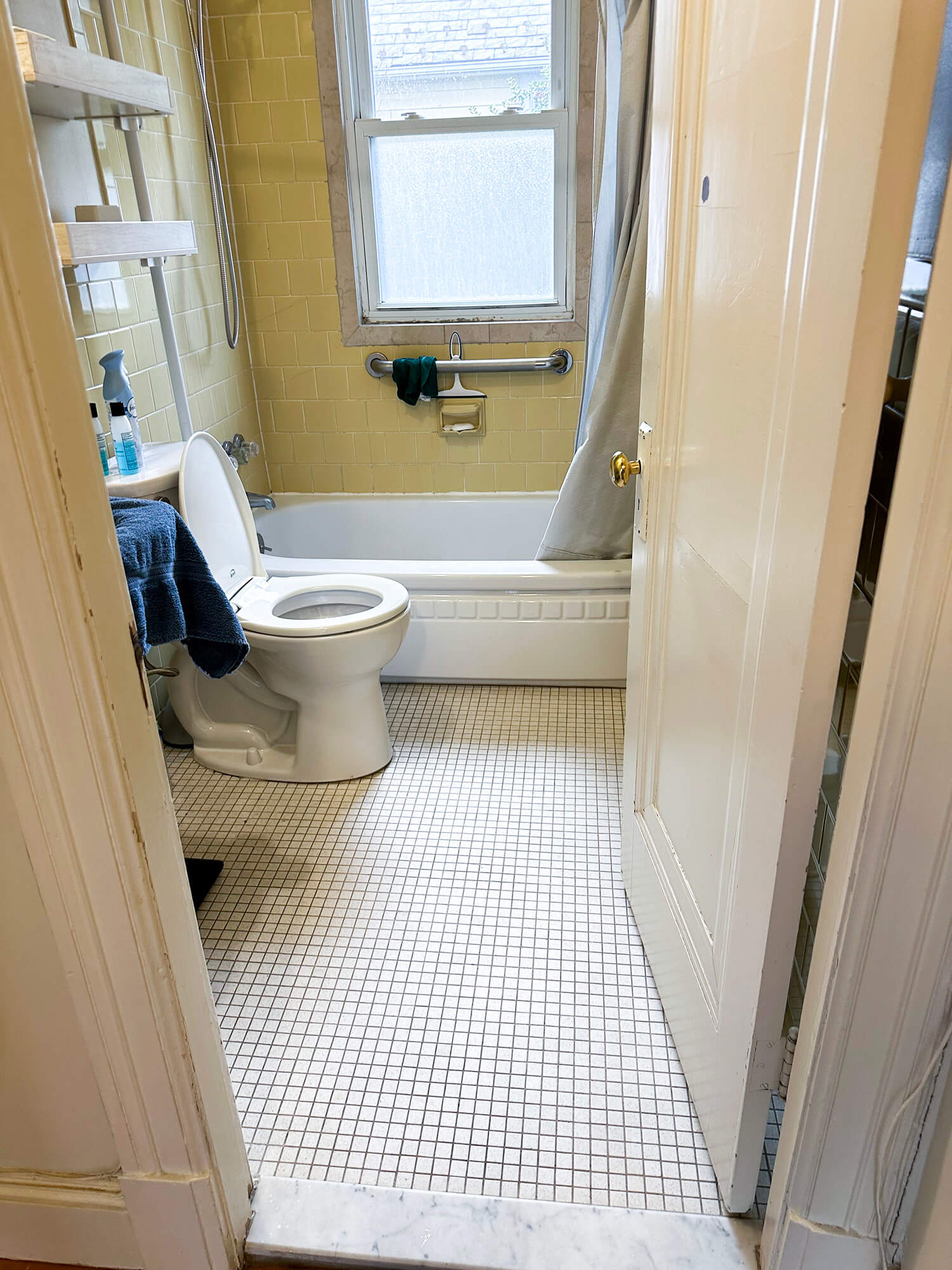 Bathroom shot before remodeling