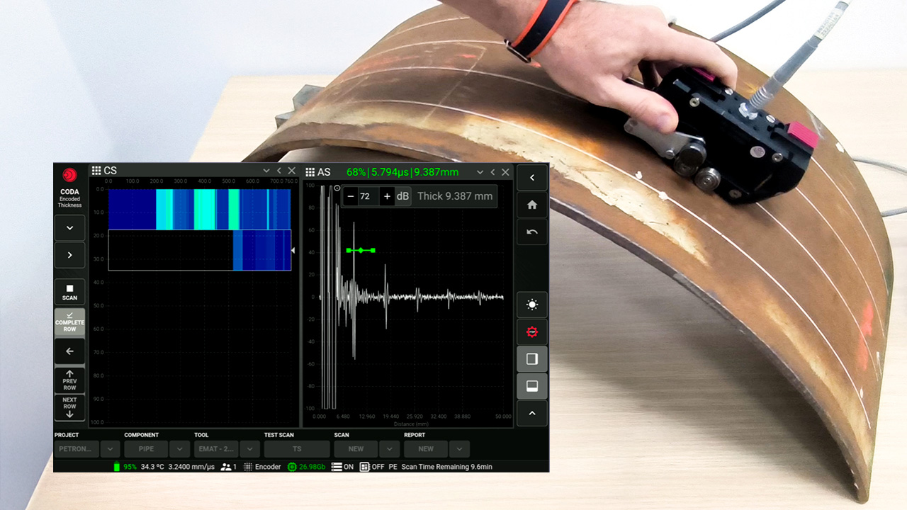 Corrosion Mapping (EMAT & PAUT)