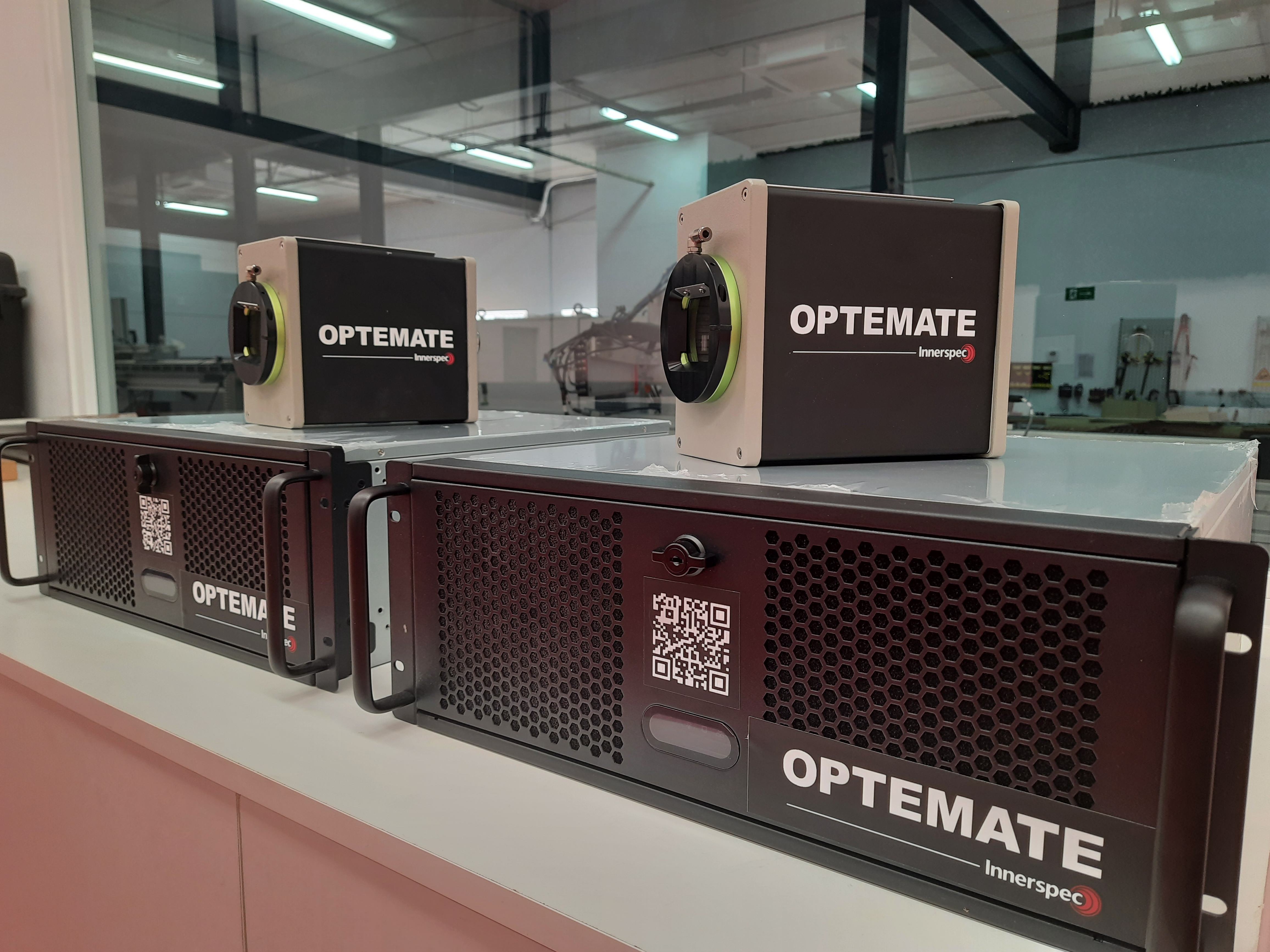 two OPTEMATE system ready to send