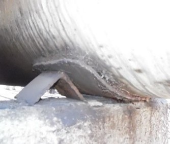 Example of welded pipe