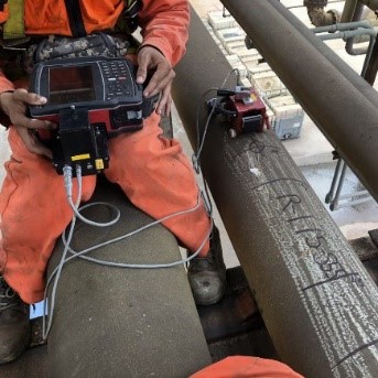 Performing Pulse-Eco inspection