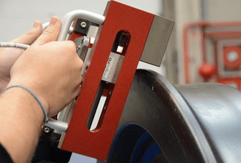 Stress measurement mechanical sensor positioner