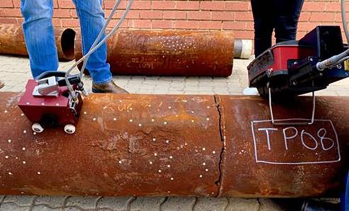 Defect Sizing in pipeline using EMAT