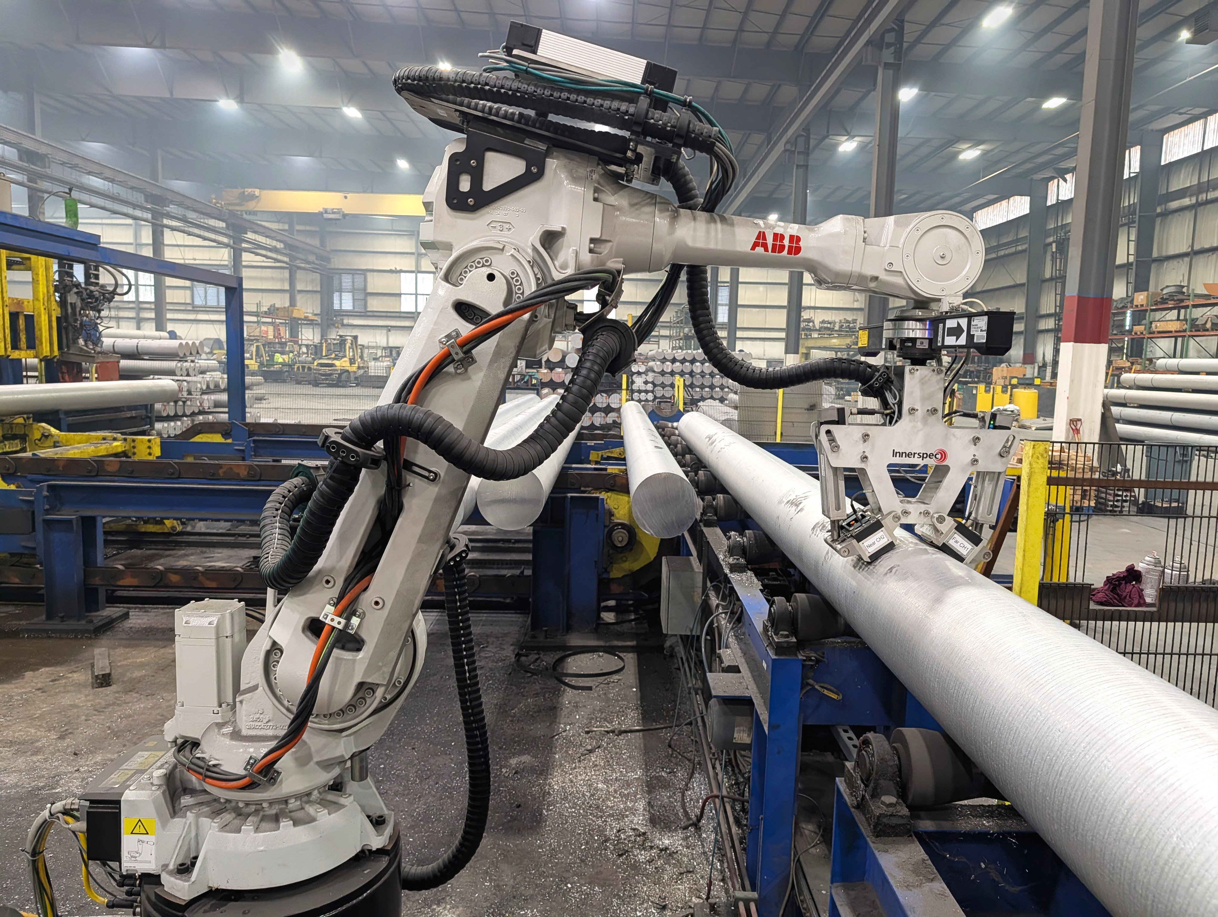 ALUMINUM LOGS IN-LINE (EMAT)