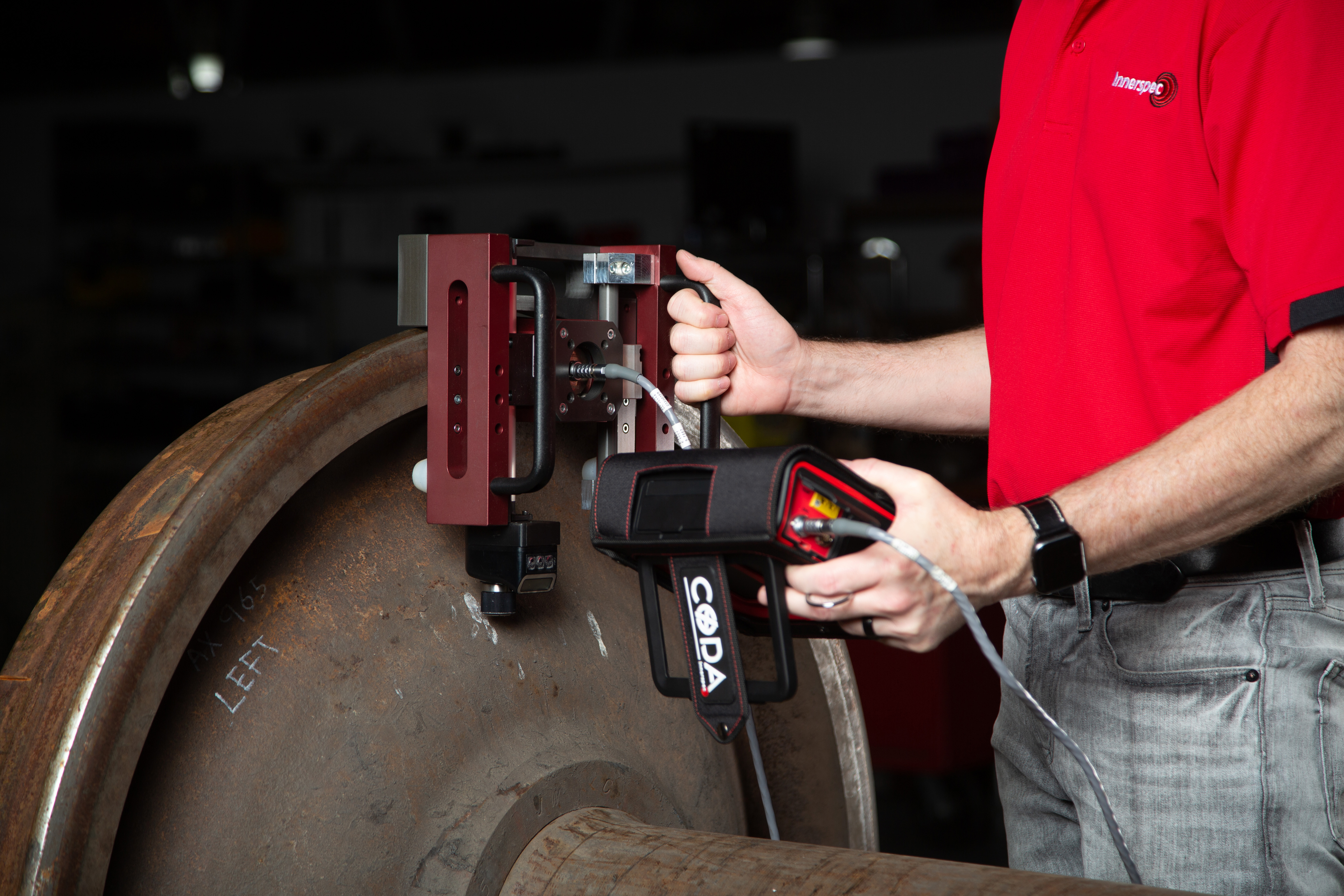 STRESS MEASUREMENT RR WHEELS (EMAT)