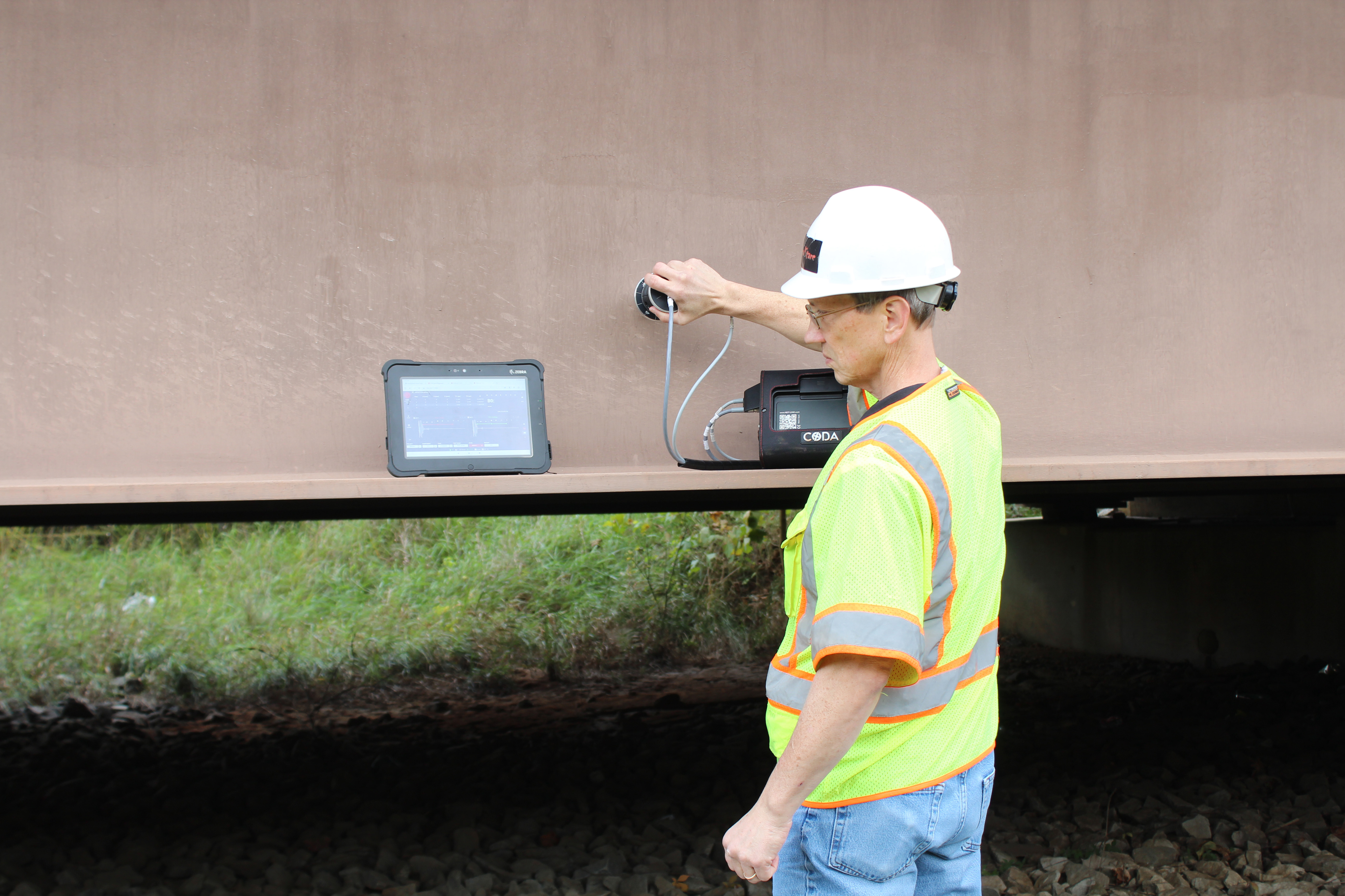 STRESS MEASUREMENT STEEL BRIDGES (EMAT)