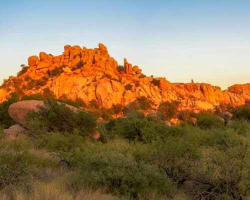Council Rocks in the Dragoon Mountains