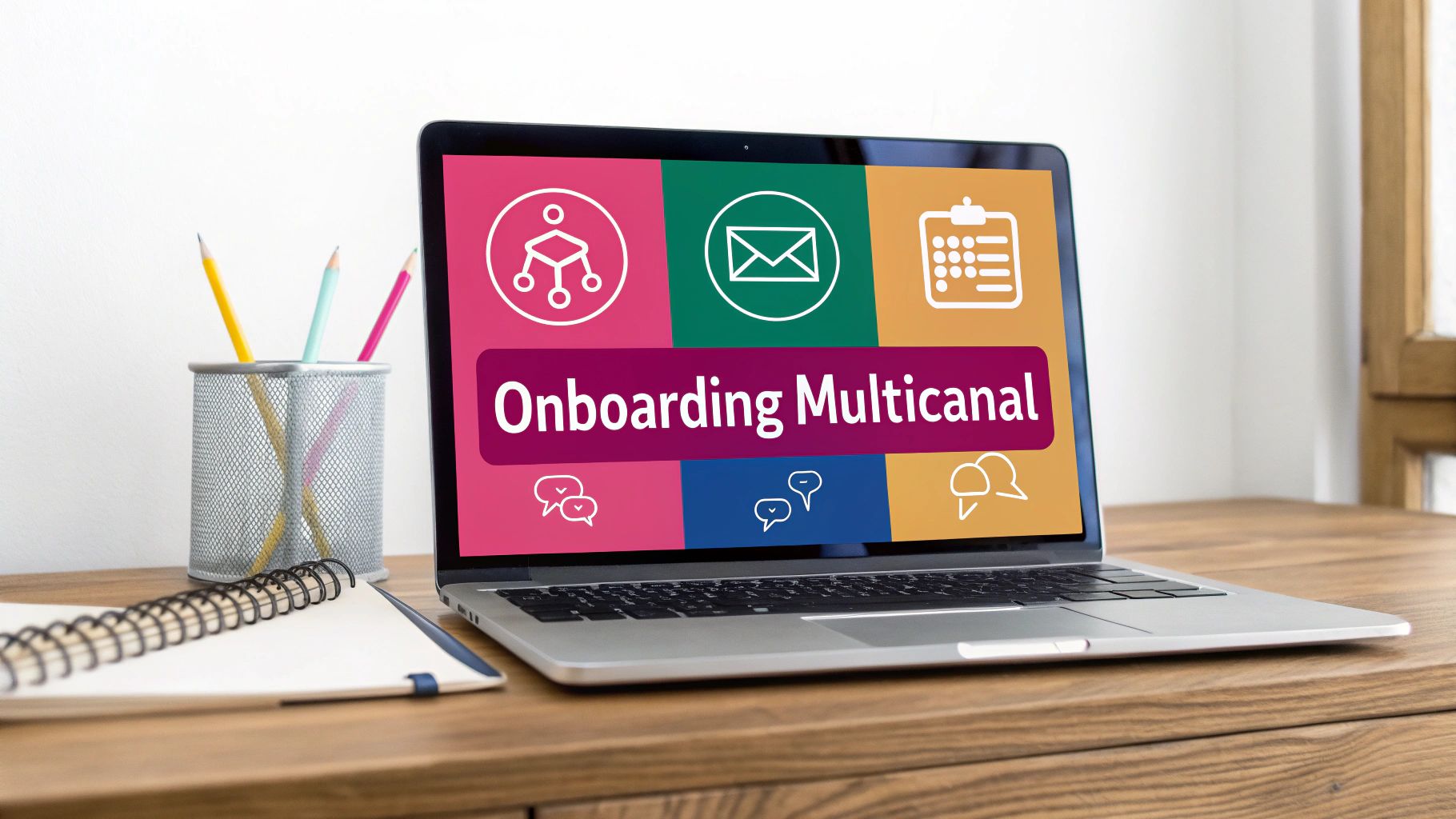 Déployez un bot d’onboarding RH multicanal sans code facilement